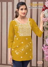 Ragasiya By Sangeet Rayon Embroidery Ladies Top Wholesale Shop In Surat